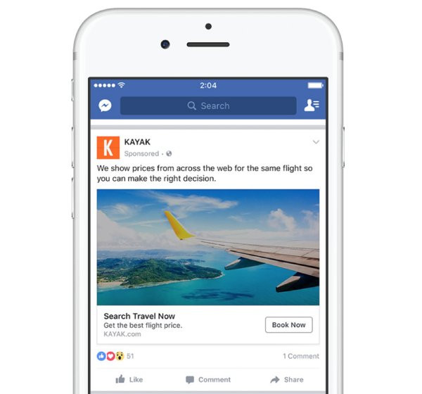 Example of Social Media Ads